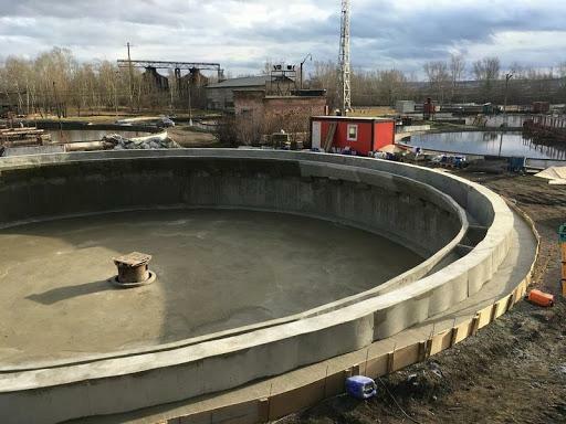 Фото использования гидротехнического бетона для чащи фонтана