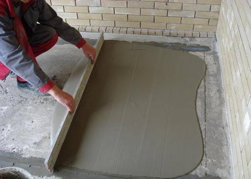фото раствор бетона для пола