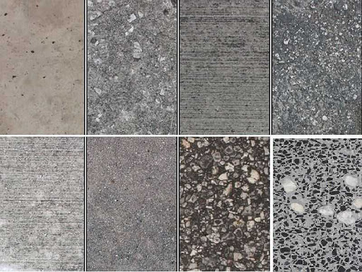 Фото разных видов бетона